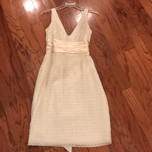 Maggy London off-white dress size 6